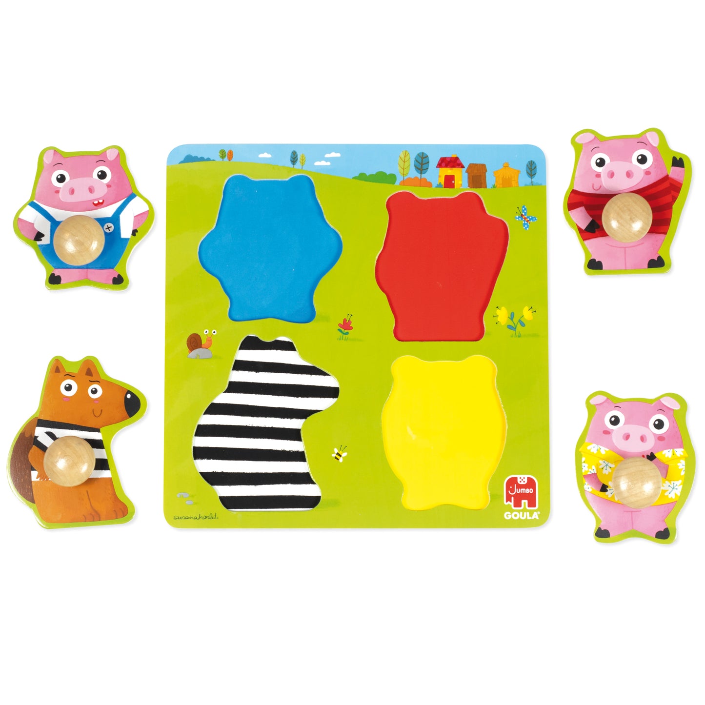 3 Little Pigs Puzzle - product image - Jumboplay.com