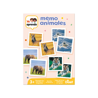 Yo Aprendo - Memo Photo Animals