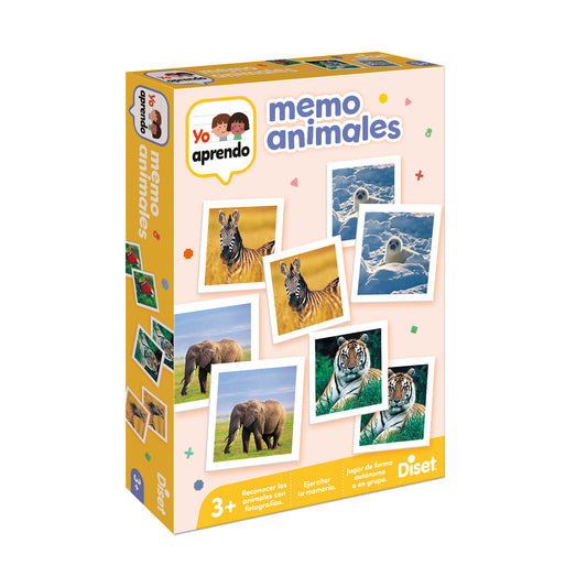 Yo Aprendo - Memo Photo Animals
