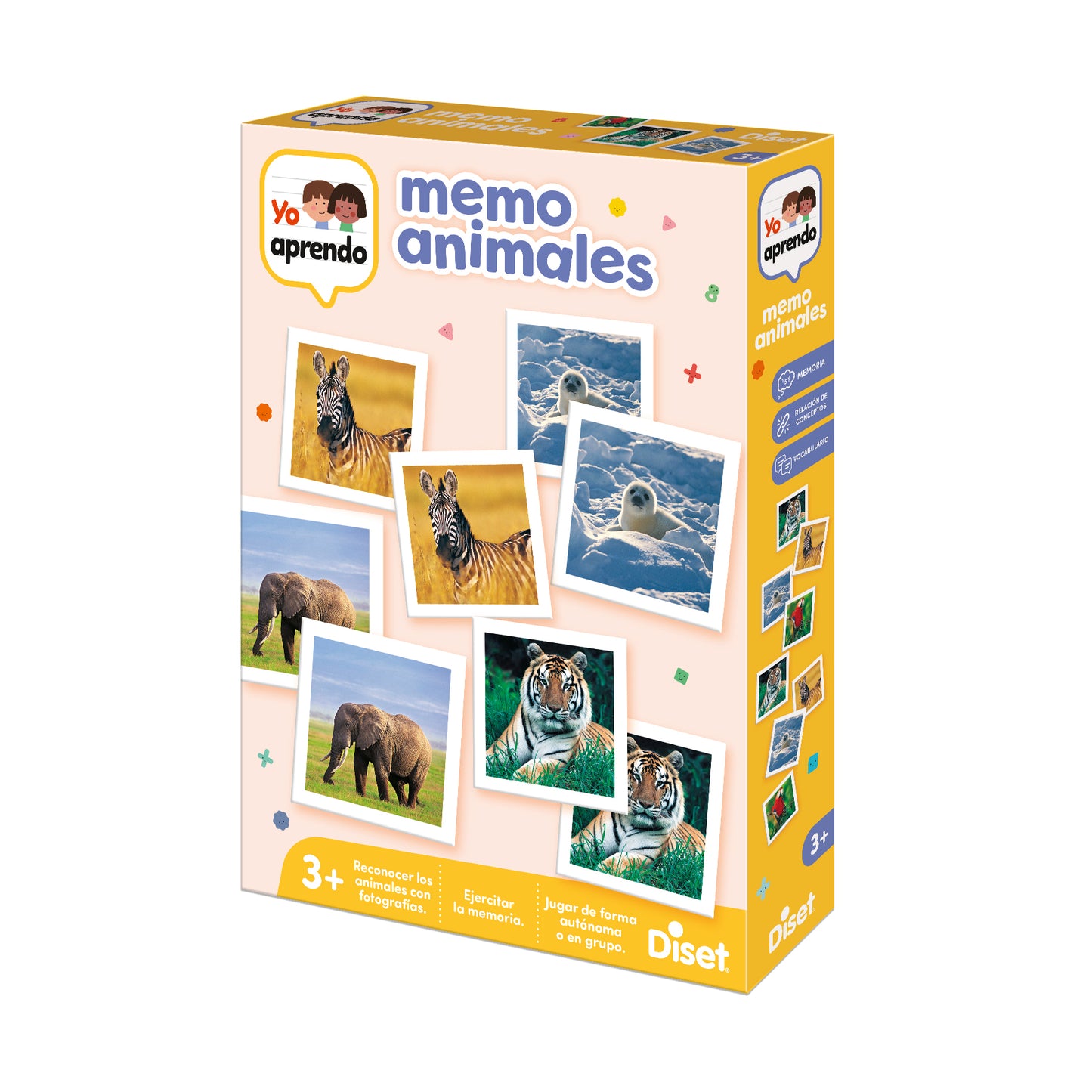 Yo Aprendo - Memo Photo Animals