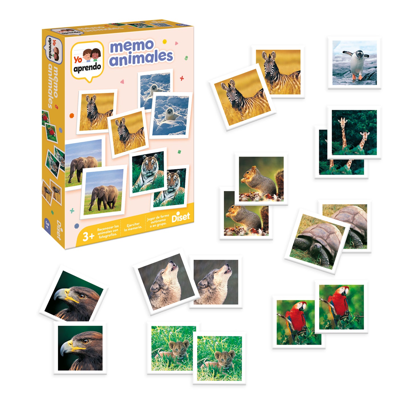 Yo Aprendo - Memo Photo Animals