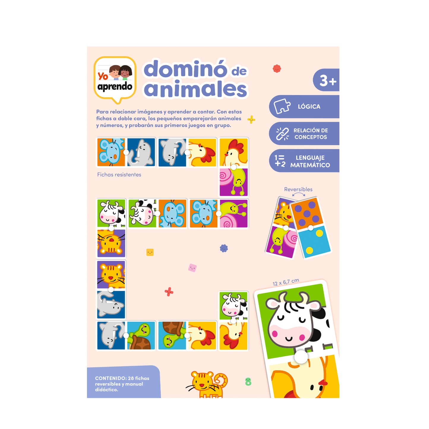 Yo Aprendo - Domino Animals