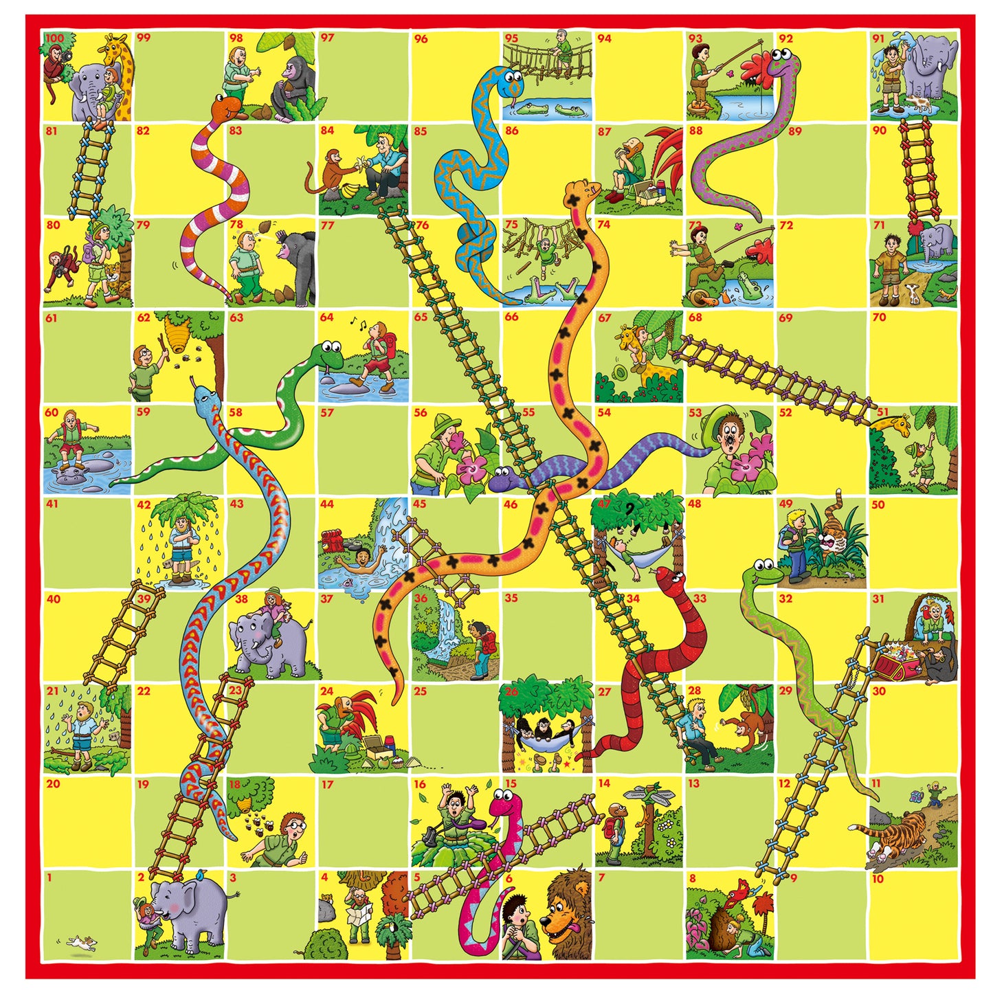 Snakes and Ladders Ludo