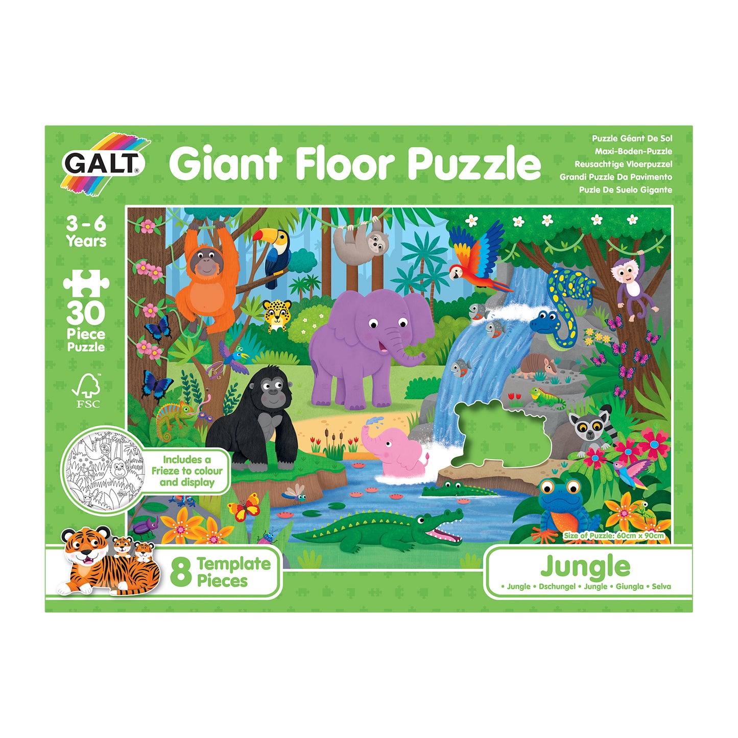 Giant Floor Puzzle: Jungle