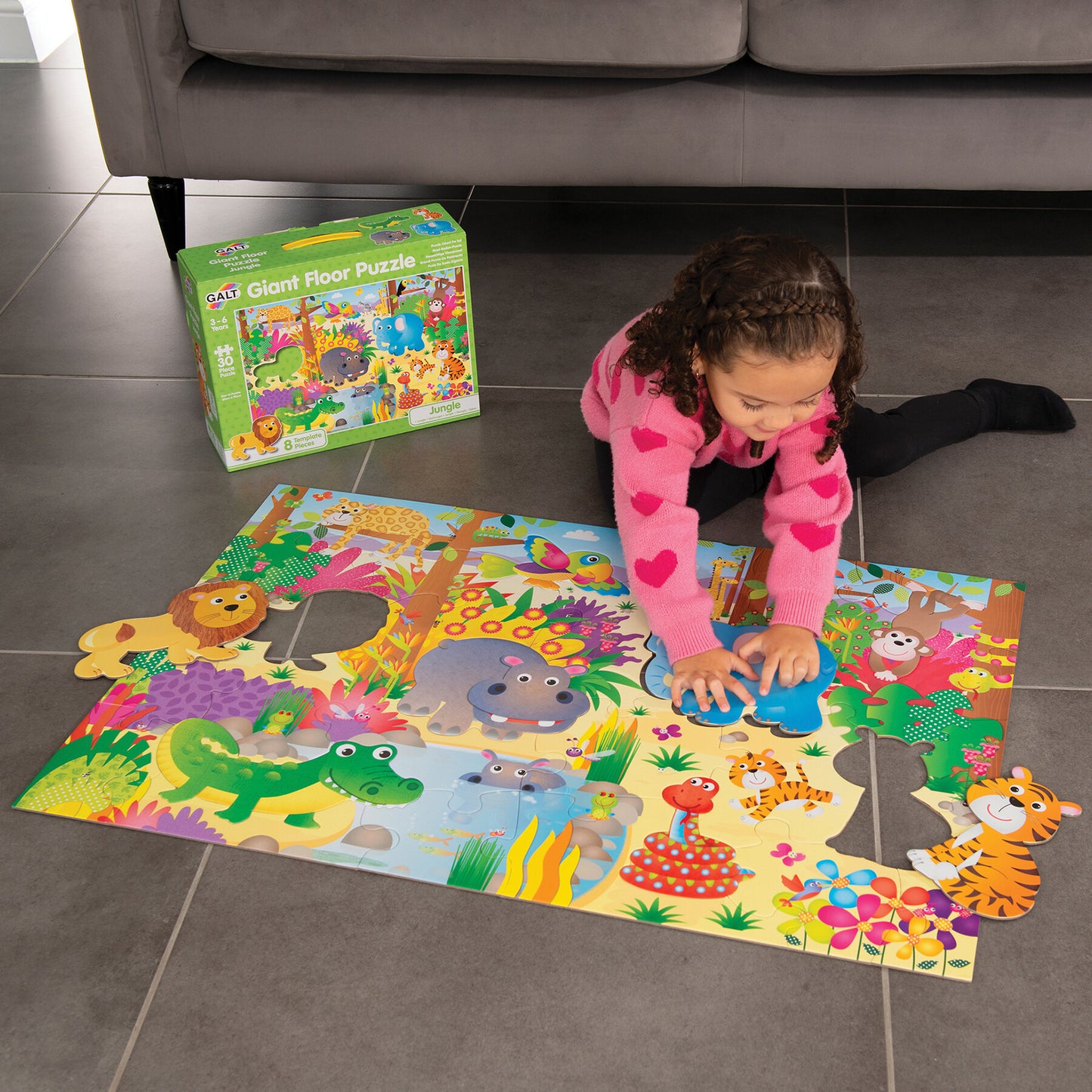 Giant Floor Puzzle: Jungle