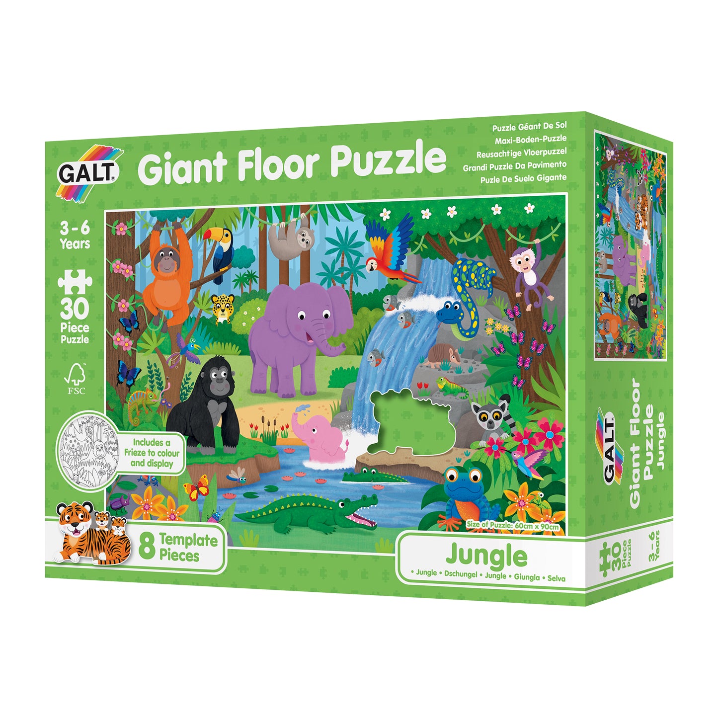 Giant Floor Puzzle: Jungle