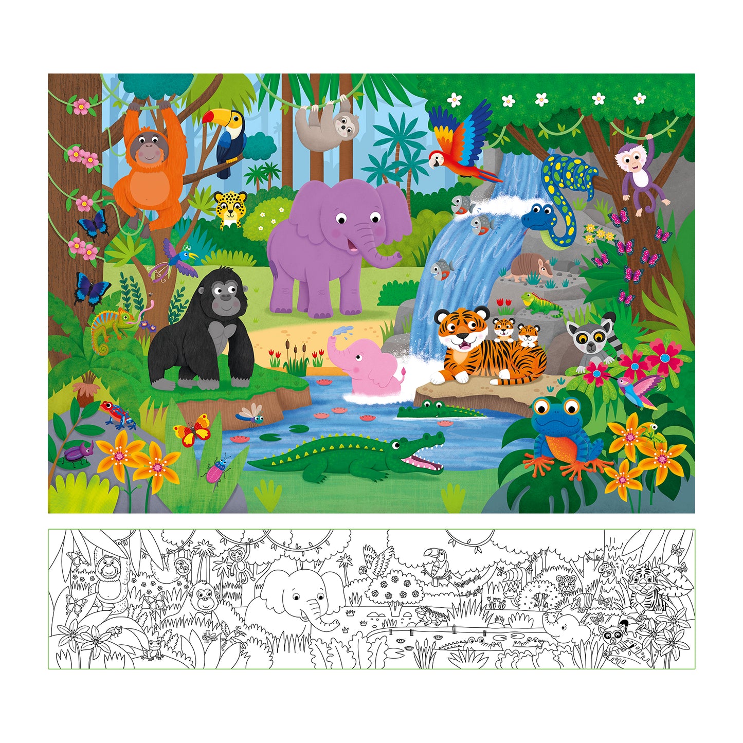 Giant Floor Puzzle: Jungle
