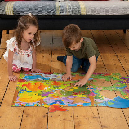 Giant Floor Puzzle: Dinosaurs