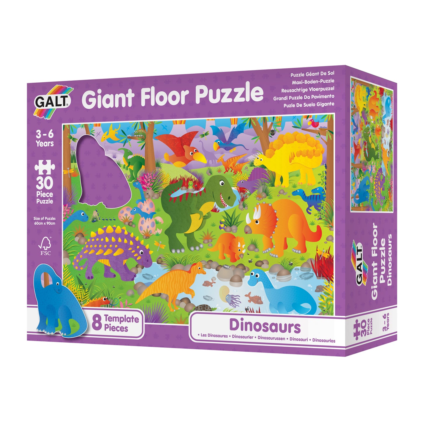Giant Floor Puzzle: Dinosaurs