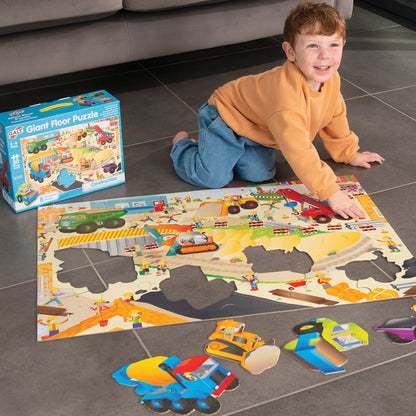 Giant Floor Puzzle: Construction