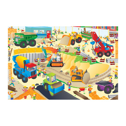 Giant Floor Puzzle: Construction