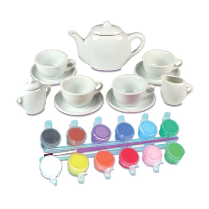 Paint a tea set