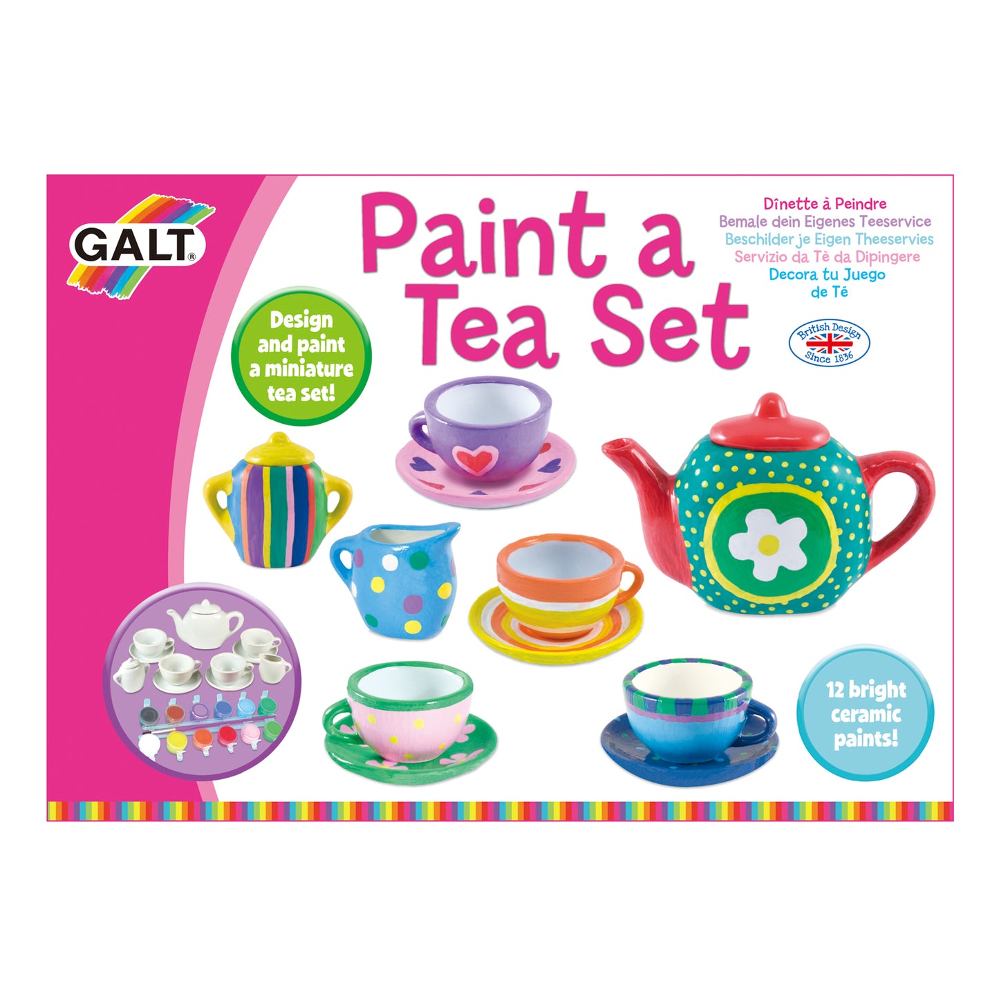 Paint a tea set