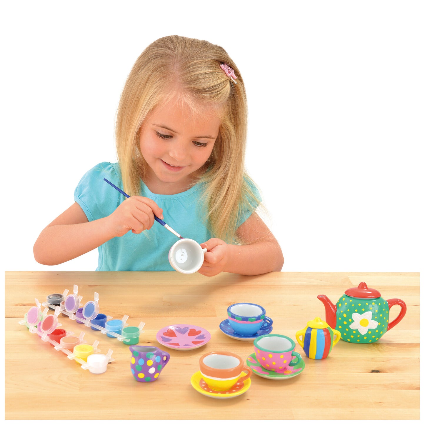 Paint a tea set