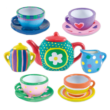 Paint a tea set