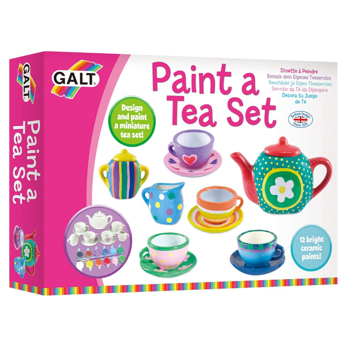 Paint a tea set