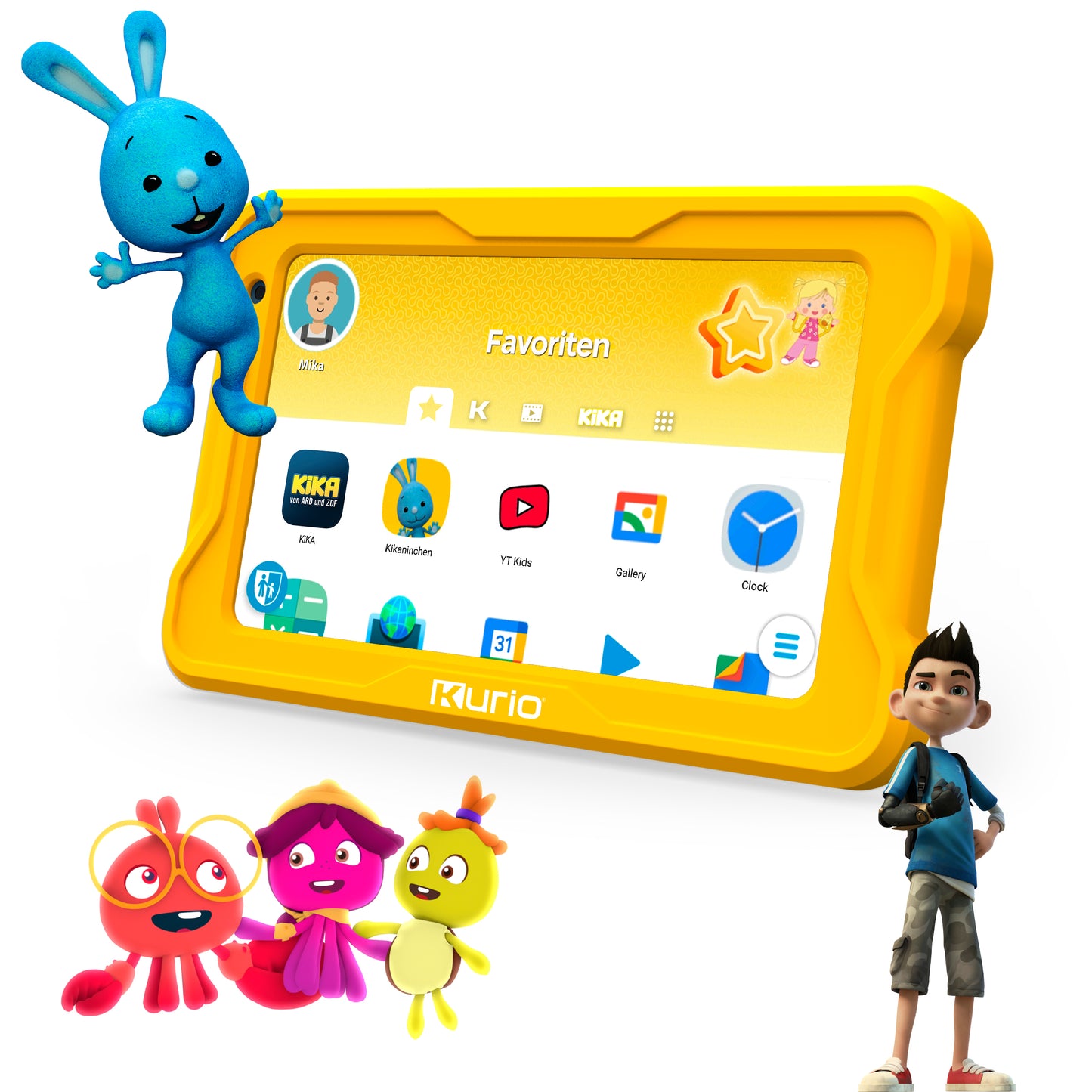 KURIO Tablet 7" KIKA EDITION