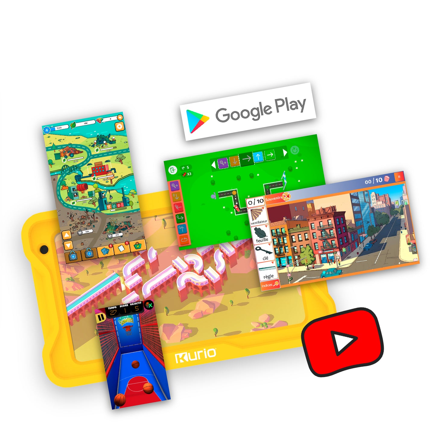 KURIO Tablet 7" KIKA EDITION