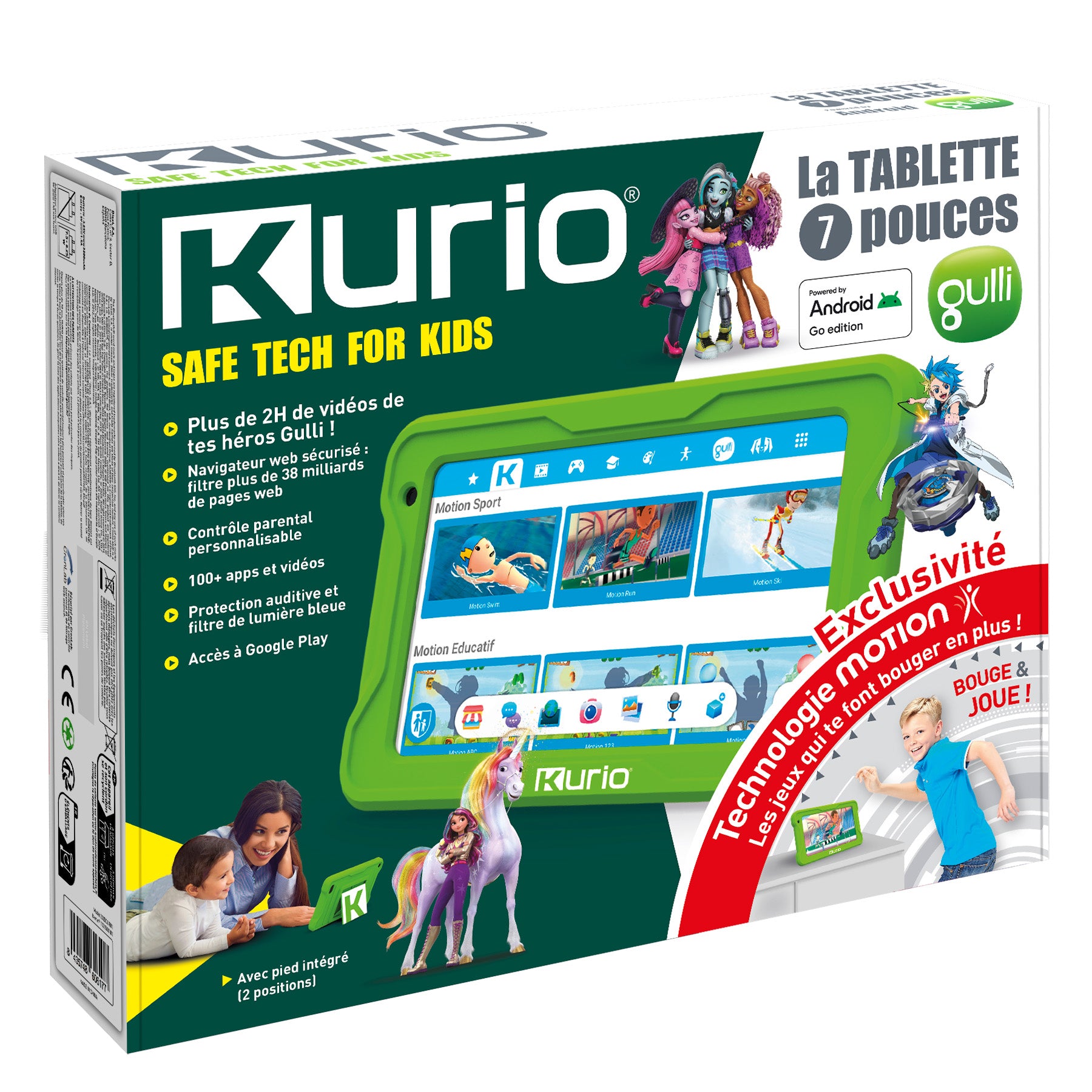 La Tablette 7 pouses Gulli  MOTION EDITION