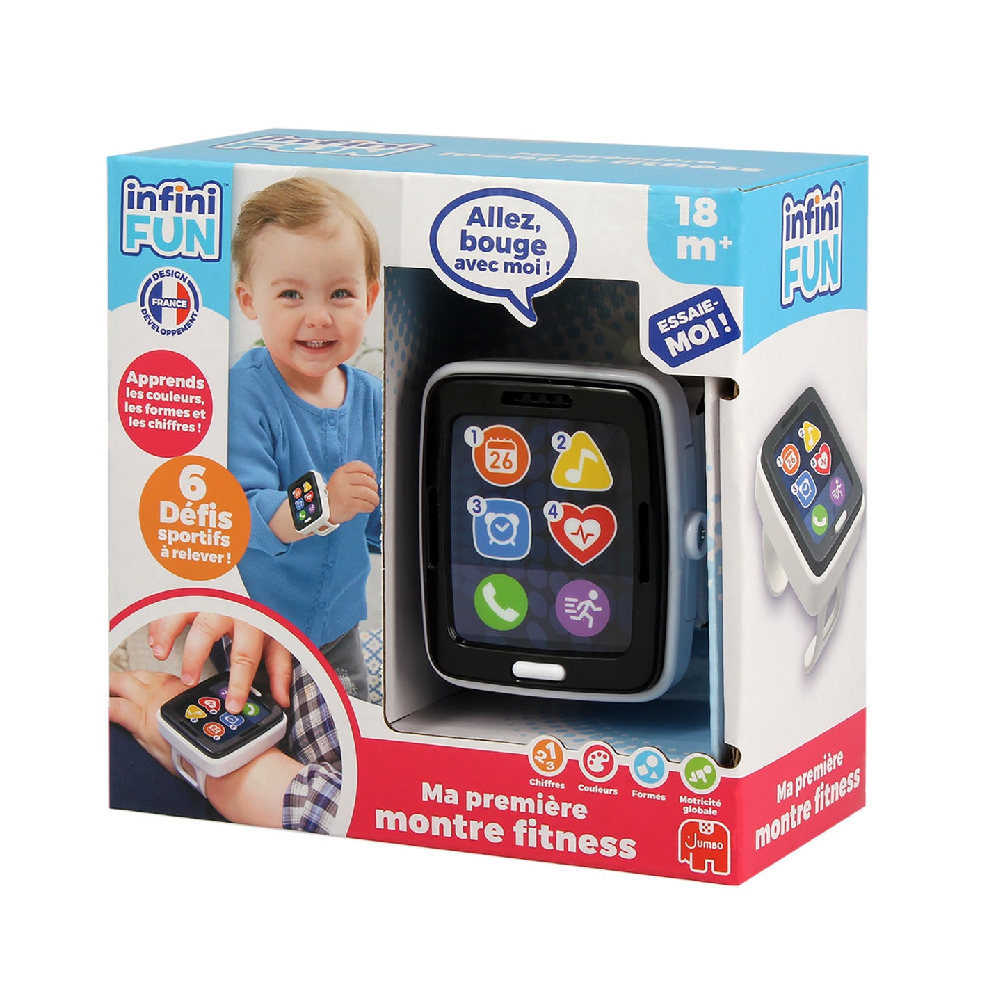 infiniFUN - Ma première montre fitness
