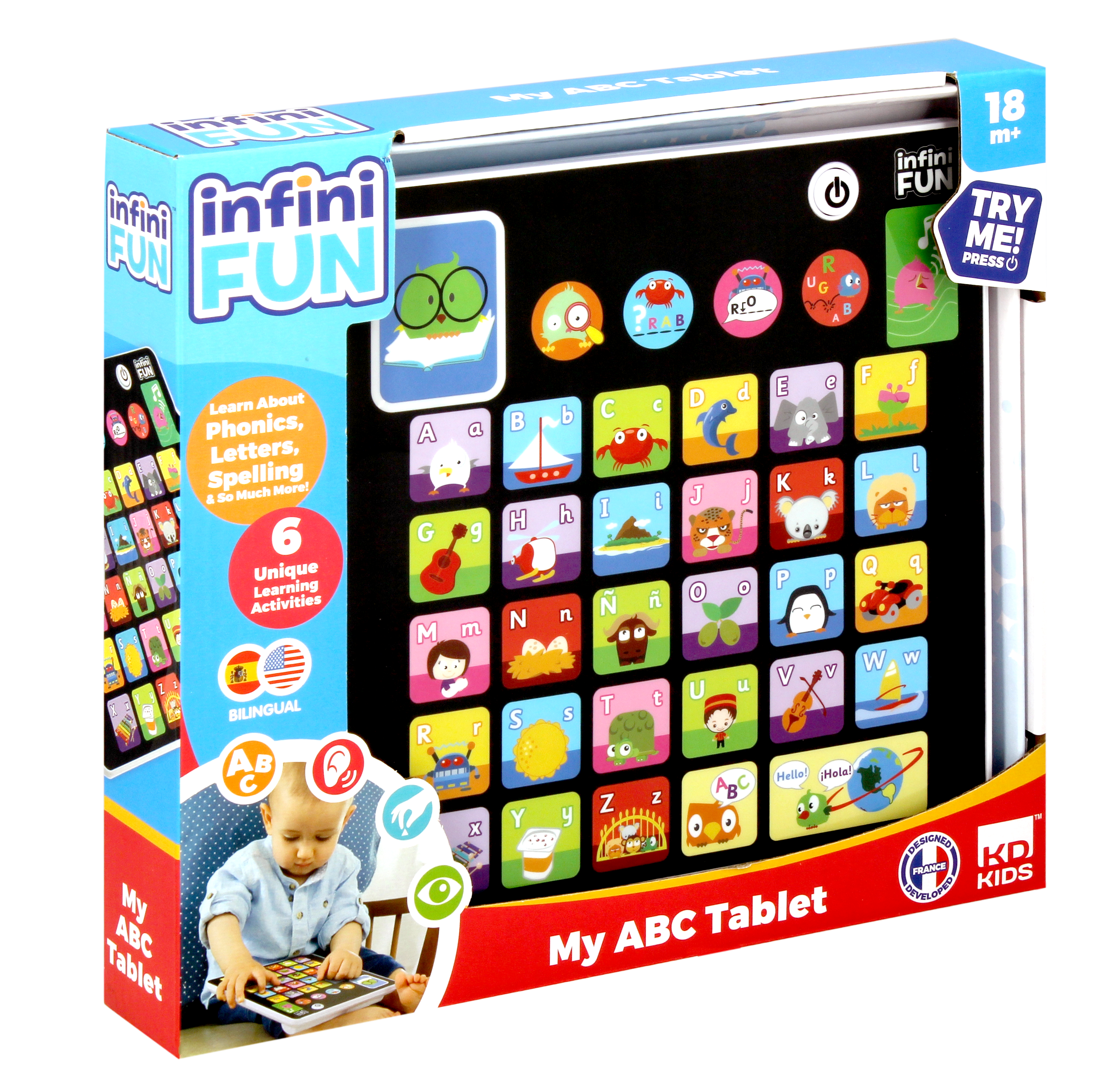 Abcd Tablet infiniFUN - My ABC Tablet - Jumboplay.com